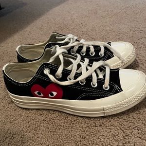 CONVERSE X COMME DES GARCONS PLAY ALL STAR CHUCK '70 - BLACK